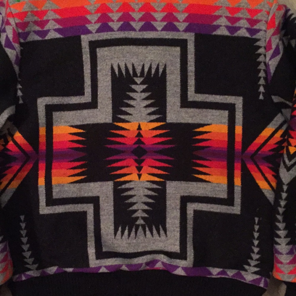 Pendleton Wool jacket Chief Joseph vintage sz Lg - Picture 4 of 10